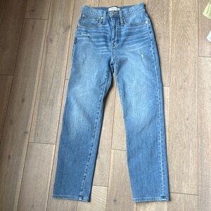 Madewell Classic Straight Jeans